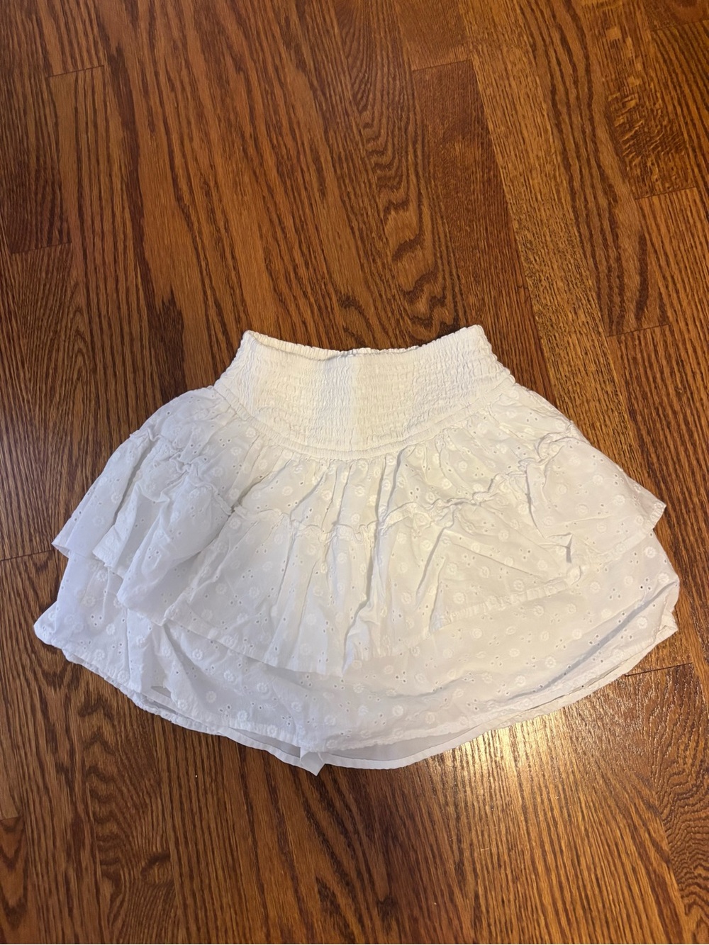 Hollister White Skirt
